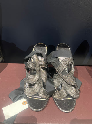Tom Ford Archive Women’s Silver Heels With Strap