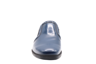 Tods Mens Baltic Blue Penny Loafer