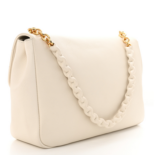 Tom Ford Womens Chain Shoulderbag In White