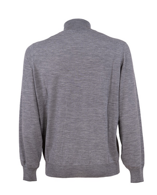 Brunello Cucinelli Mens Cardigan In Grey