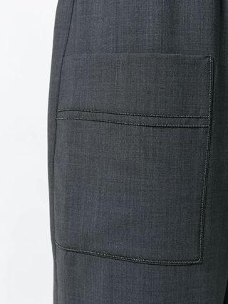 Brunello Cucinelli Womens Dark Grey Pants
