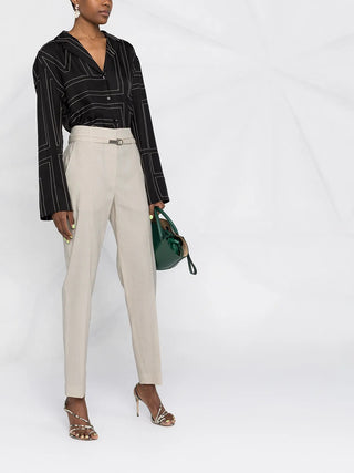 Brunello Cucinelli Womens Ivory Pants