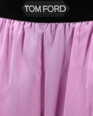 Tom Ford Womens Silk Trousers In Pink