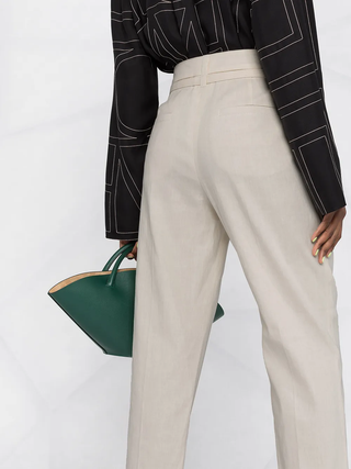 Brunello Cucinelli Womens Ivory Pants
