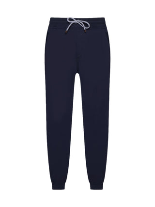BRUNELLO CUCINELLI MEN'S SWEATPANTS IN COBALT BLUE
