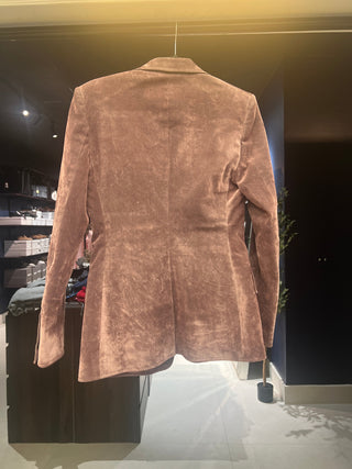 Tom Ford Archive Antique Rose Suede Blazer