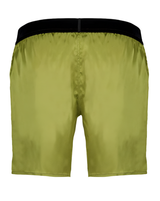Tom Ford Womens Silk Boxer Shorts In Green