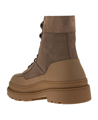 BRUNELLO CUCINELLI MEN'S BOOTS IN BROWN