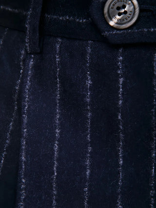 Brunello Cucinelli Mens Trousers In Dark Blue