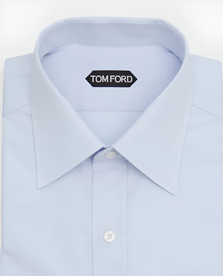 Tom Ford Men’s 100% Cotton Light Blue Button Down Dress Shirt