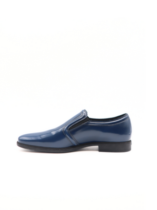 Tods Mens Baltic Blue Penny Loafer