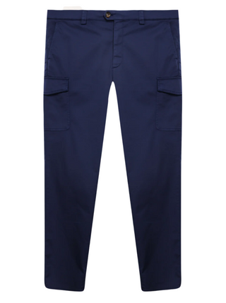 Brunello Cucinelli Mens Trousers In Dark Blue