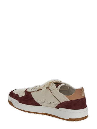 Brunello Cucinelli Color-Block Low-Top Sneakers