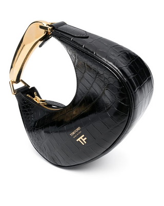 Tom Ford Womens Evening Hobo Bag In Black