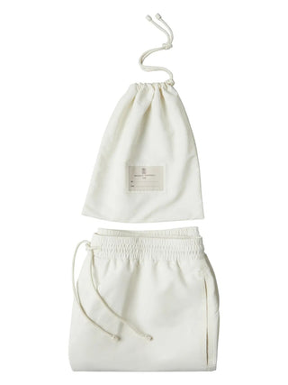 Brunello Cucinelli Mens White Logo-Embroidered Swim Shorts