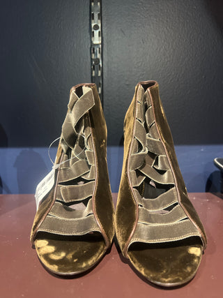 Tom Ford Archive Women’s Dark Brown Suede High Heels