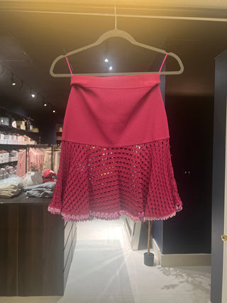 Tom Ford Archive Purple Wine Skirt