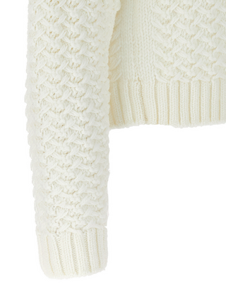 Tom Ford Womens Virgin Wool Sweater In White