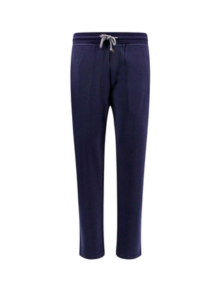 Brunello Cucinelli Mens Navy Jogger Pant