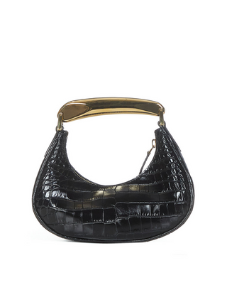 Tom Ford Womens Mini Hobo Bag In Black