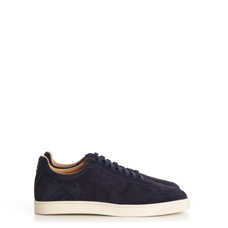 Brunello Cucinelli Mens Sneakers In Dark Blue