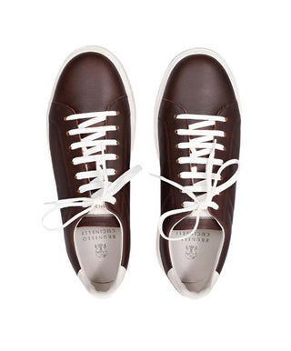 BRUNELLO CUCINELLI MEN'S SNEAKERS IN BROWN