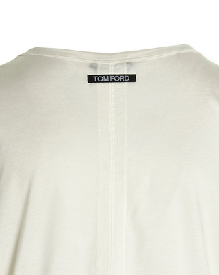 Tom Ford Womens Silk T-Shirt In White