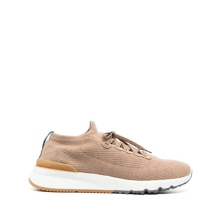 Brunello Cucinelli Mens Sneakers In Beige