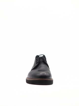 Tods Mens Black Leather Derby Lace Up Casual Shoe