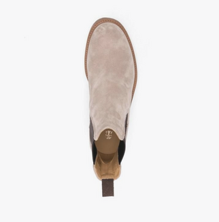 Brunello Cucinelli Mens Chelsea Boots in Light Brown