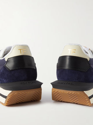 Tom Ford Mens Logo Sneakers in Camoflauge