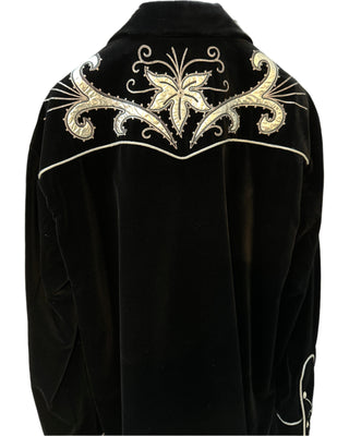 Tom Ford Womens Velvet Shirt In Black