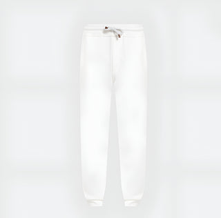 BRUNELLO CUCINELLI MEN'S PANTS IN WHITE