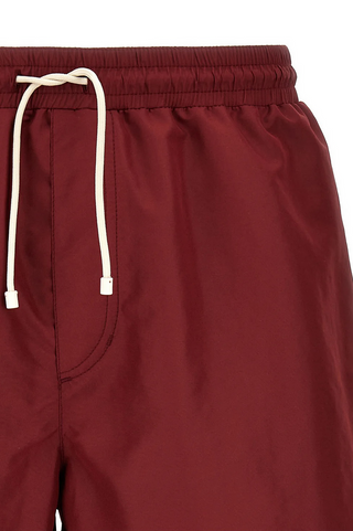 Brunello Cucinelli Mens Swim Shorts In Red