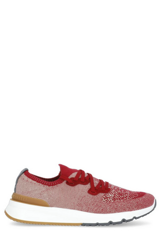 Brunello Cucinelli Mens Sneakers In Red