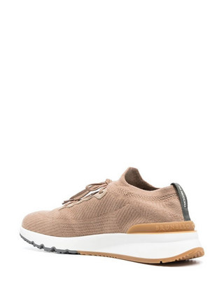 Brunello Cucinelli Mens Sneakers In Beige