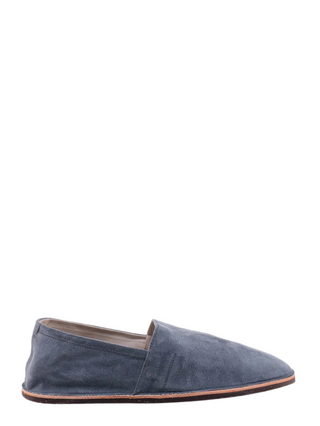 Brunello Cucinelli Mens Suede Espadrilles In Blue