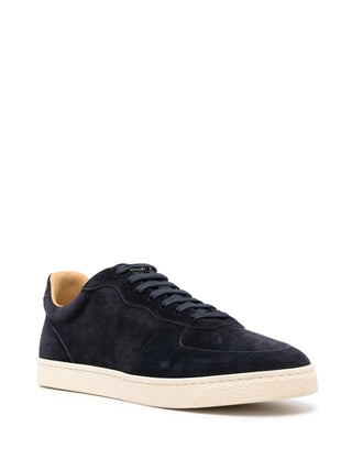 Brunello Cucinelli Mens Sneakers In Dark Blue