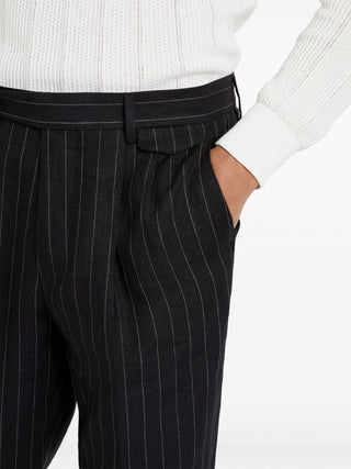 Brunello Cucinelli Mens Trousers In Black