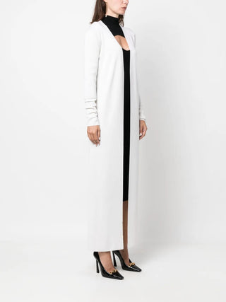 Tom Ford Womens Cashmere/Silk Maxi Cardigan In White