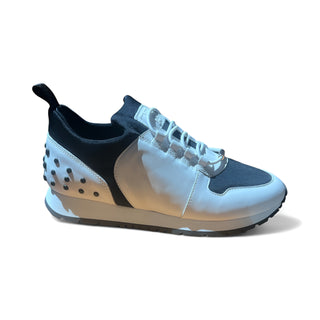 TODS WOMENS SNEAKERS IN WHITE/BLACK