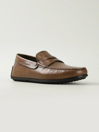 TODS MENS LOAFER In NUDE