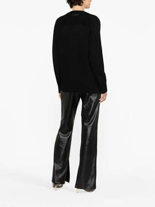 Tom Ford Womens Knited Zip Up Sweater In Black