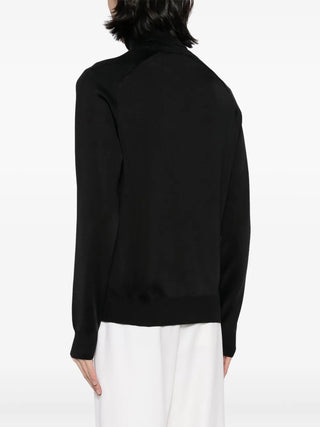 Tom Ford Mens Roll Neck Jumper In Black