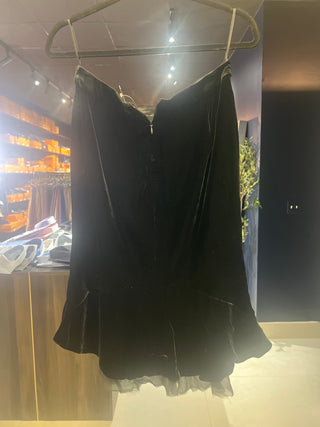 Tom Ford Archive Black Velvet Skirt