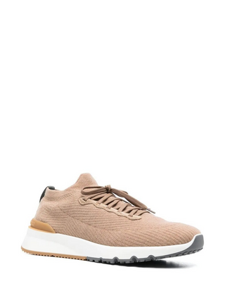 Brunello Cucinelli Mens Sneakers In Beige