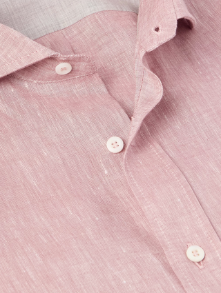 Brunello Cucinelli Mens Shirt In Red