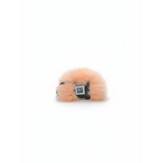 Fendi Fur Pom-Pom Keychain
