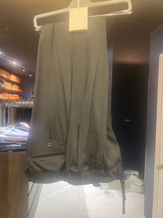 Tom Ford Men's Black 95% Viscose, 5% Elastane Drawstring Pants