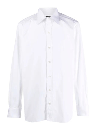 Tom Ford Men's White 100% Cotton Button Down